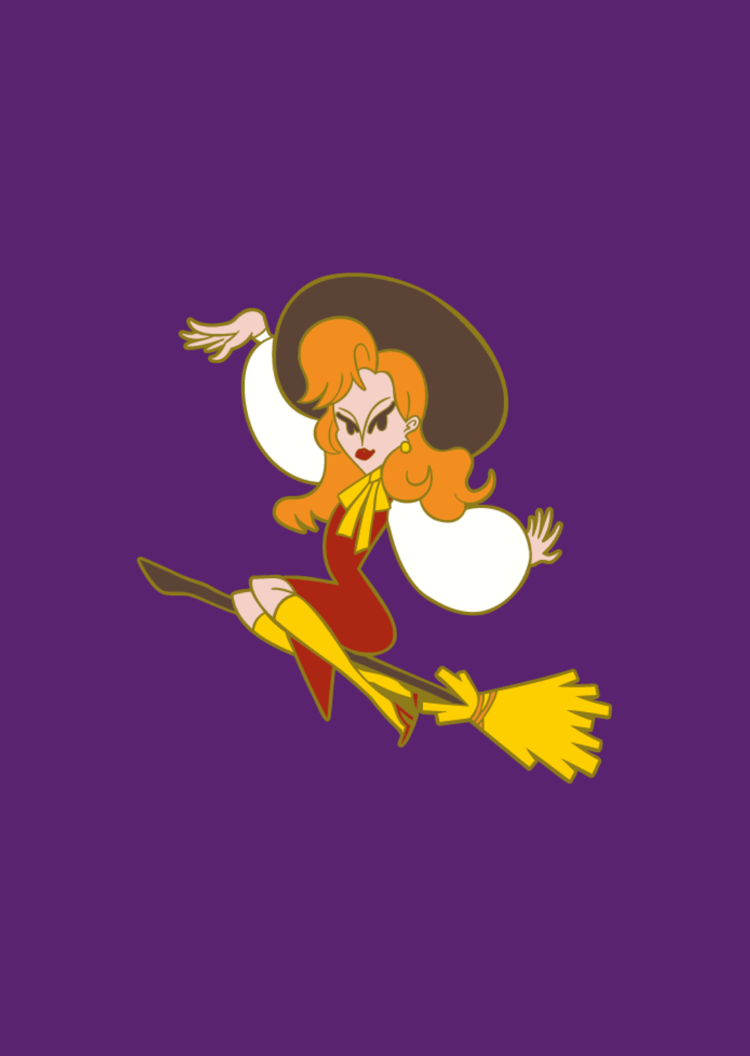 Pins Lula Strega Sorciere